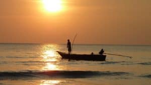 Clemmer fishing at sunset 300x169