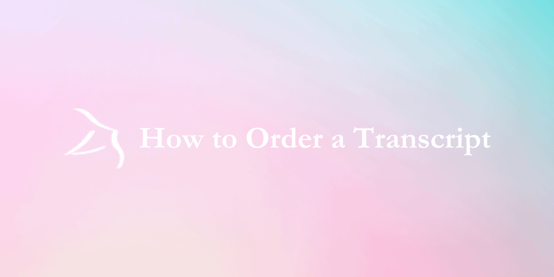 how to order a transcript